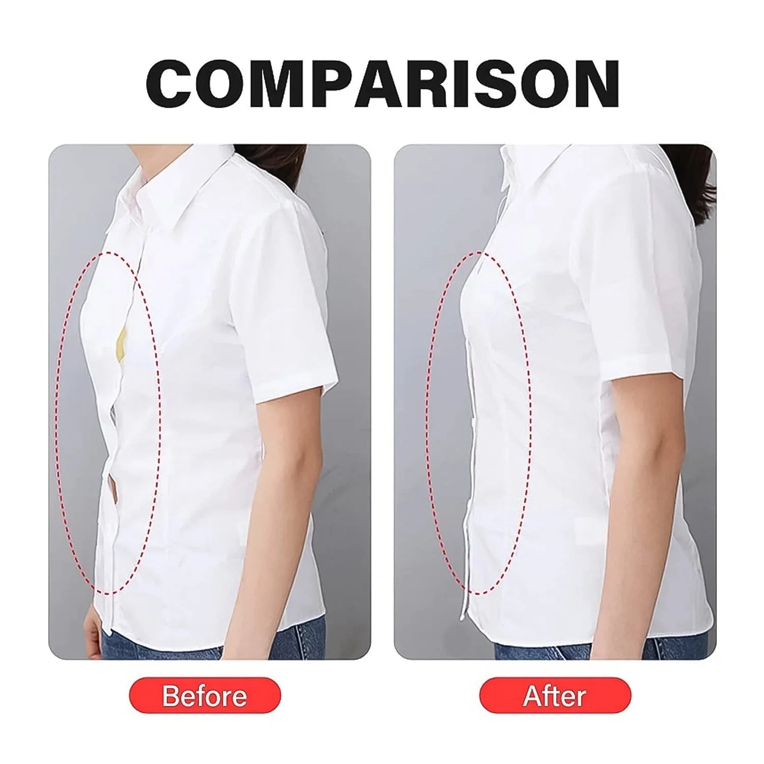Invisible Fashion Body Tape – 36 Waterproof Double-Sided Adhesive Strips for Secure Outfit Support