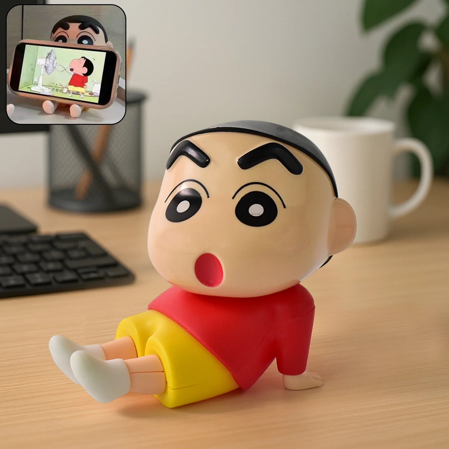 Premium Shin-chan Character Sitting Statue